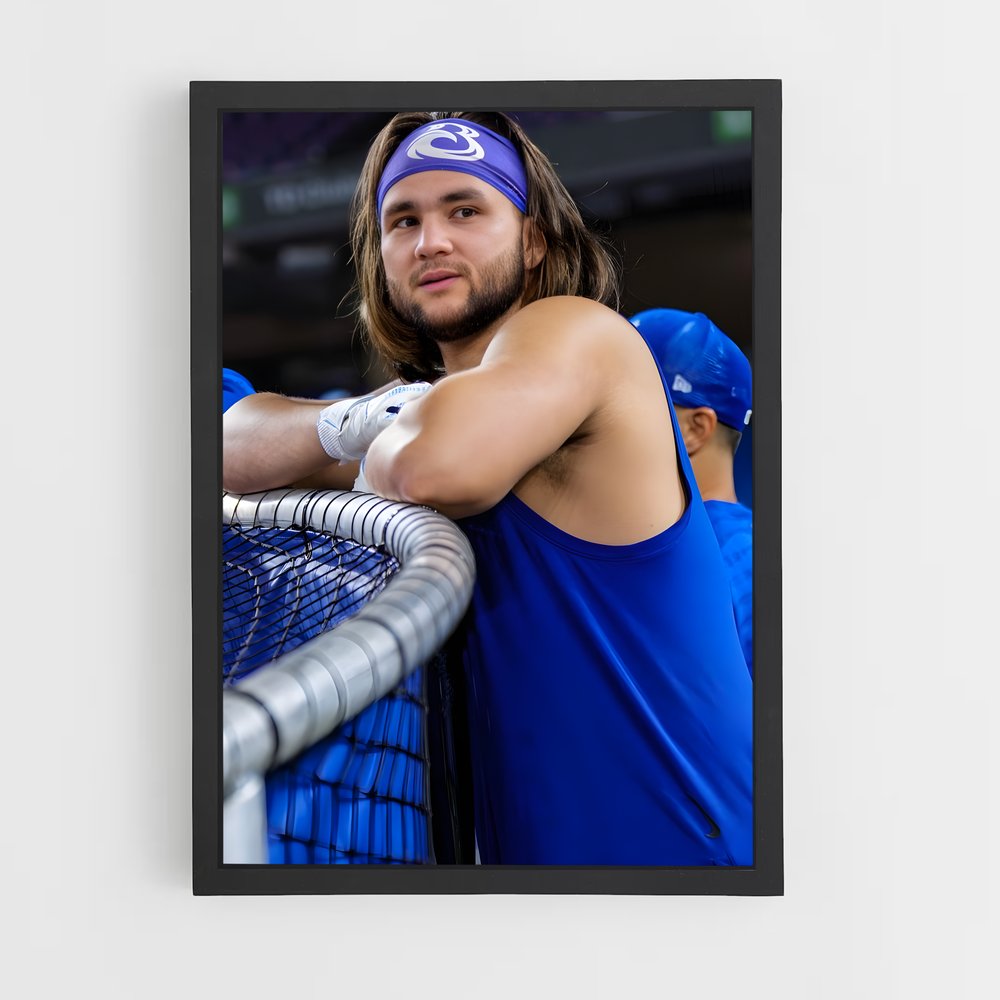 Poster Long Mèches – affiche Baseball (vue 2)